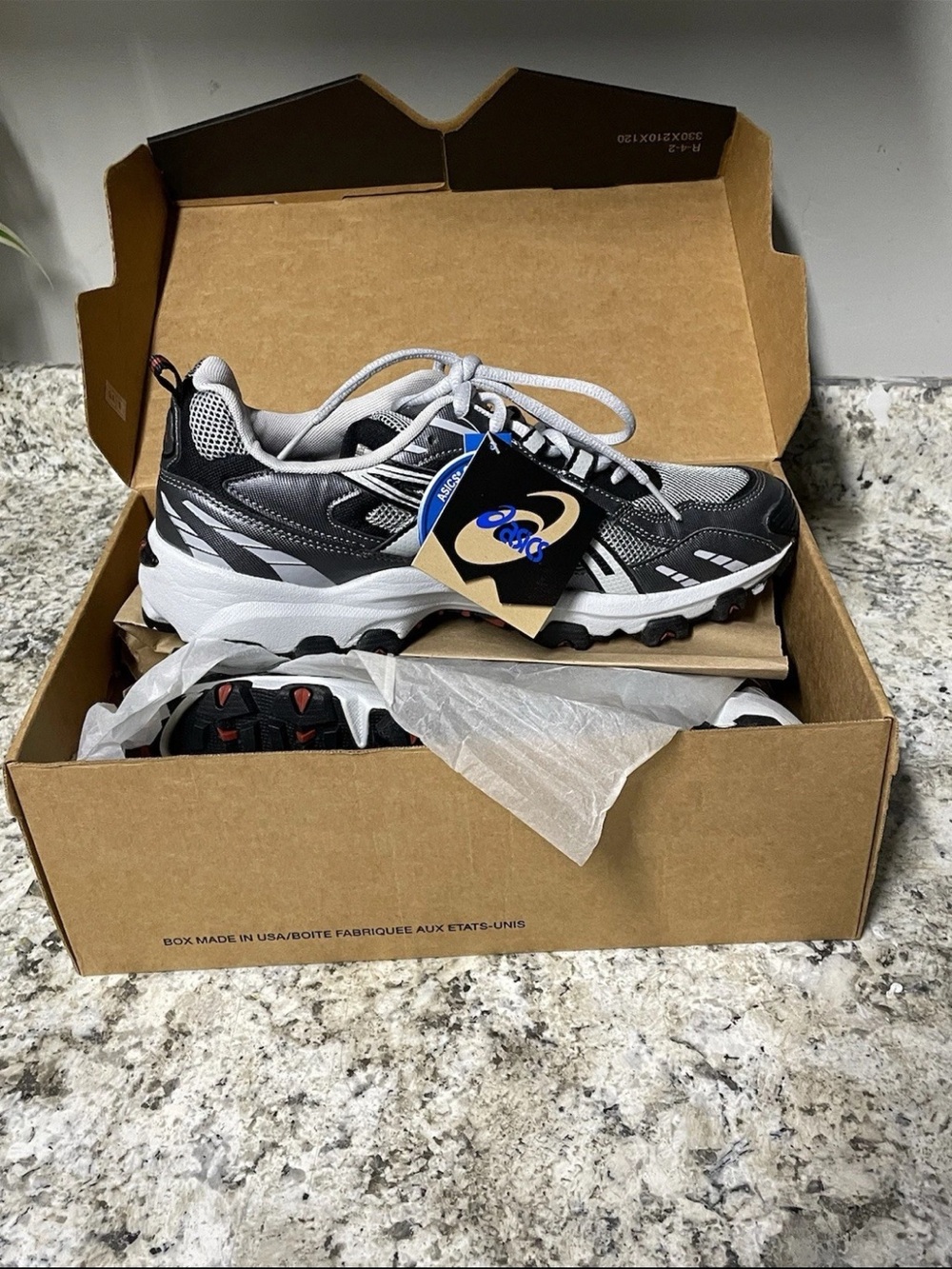 BNWT ASICS Men's 9.5 Dead Stock Vintage Gel Guts II Wind Chime